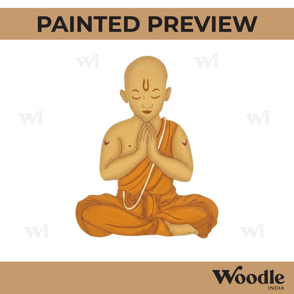 Monk Pre Marked MDF Design 1