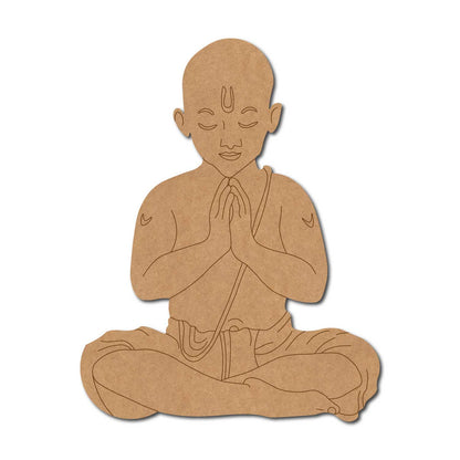 Monk Pre Marked MDF Design 1