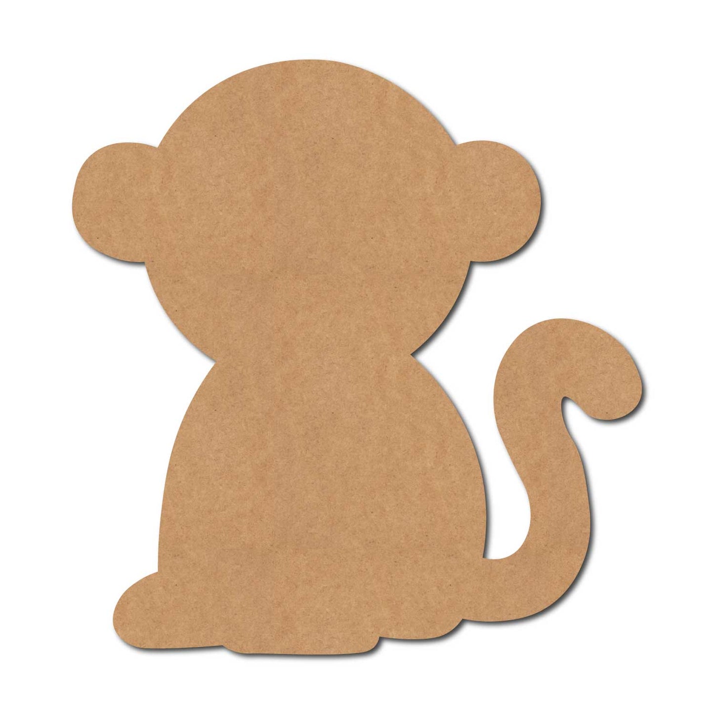Monkey Cutout MDF Design 3