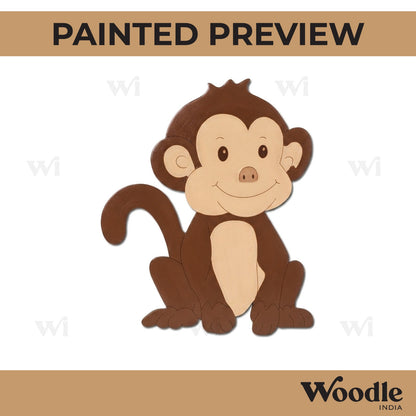 Monkey Pre Marked MDF Design 1
