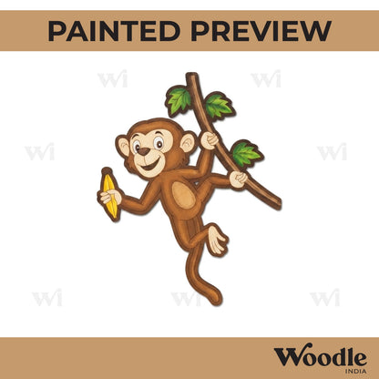 Monkey Pre Marked MDF Design 12