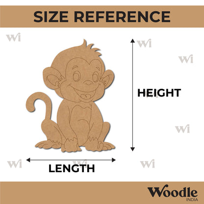 Monkey Pre Marked MDF Design 15