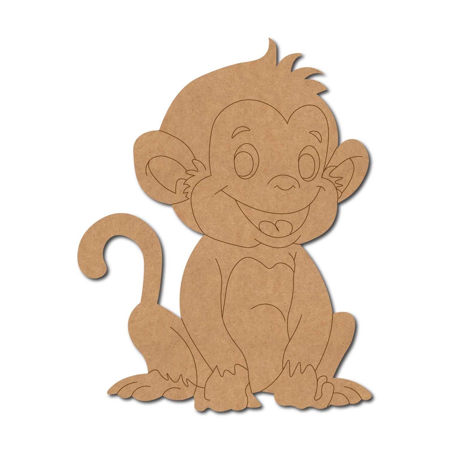 Monkey Pre Marked MDF Design 15