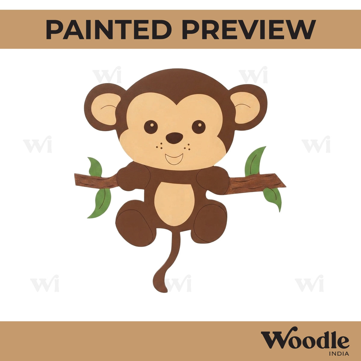Monkey Pre Marked MDF Design 16
