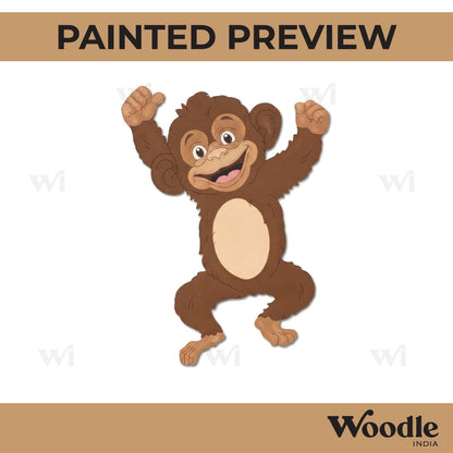 Monkey Pre Marked MDF Design 5