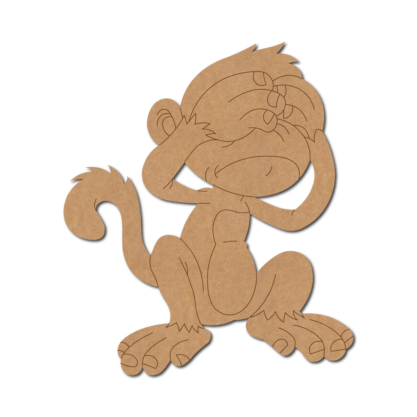 Monkey Pre Marked MDF Design 9