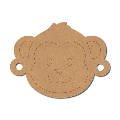 Monkey Rakhi Pre Marked MDF Design 1