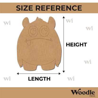 Monster Pre Marked MDF Design 1