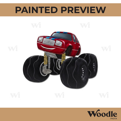 Monster Truck Pre Marked MDF Design 4
