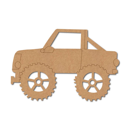 Monster Truck Pre Marked MDF Design 6