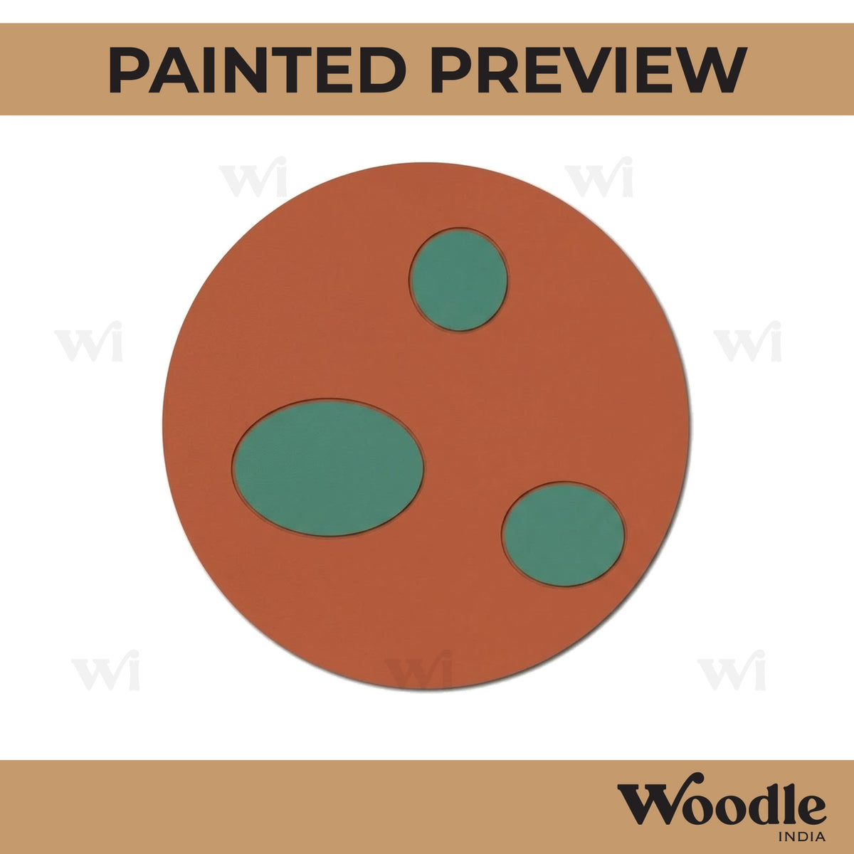 Moon Pre Marked MDF Design 1
