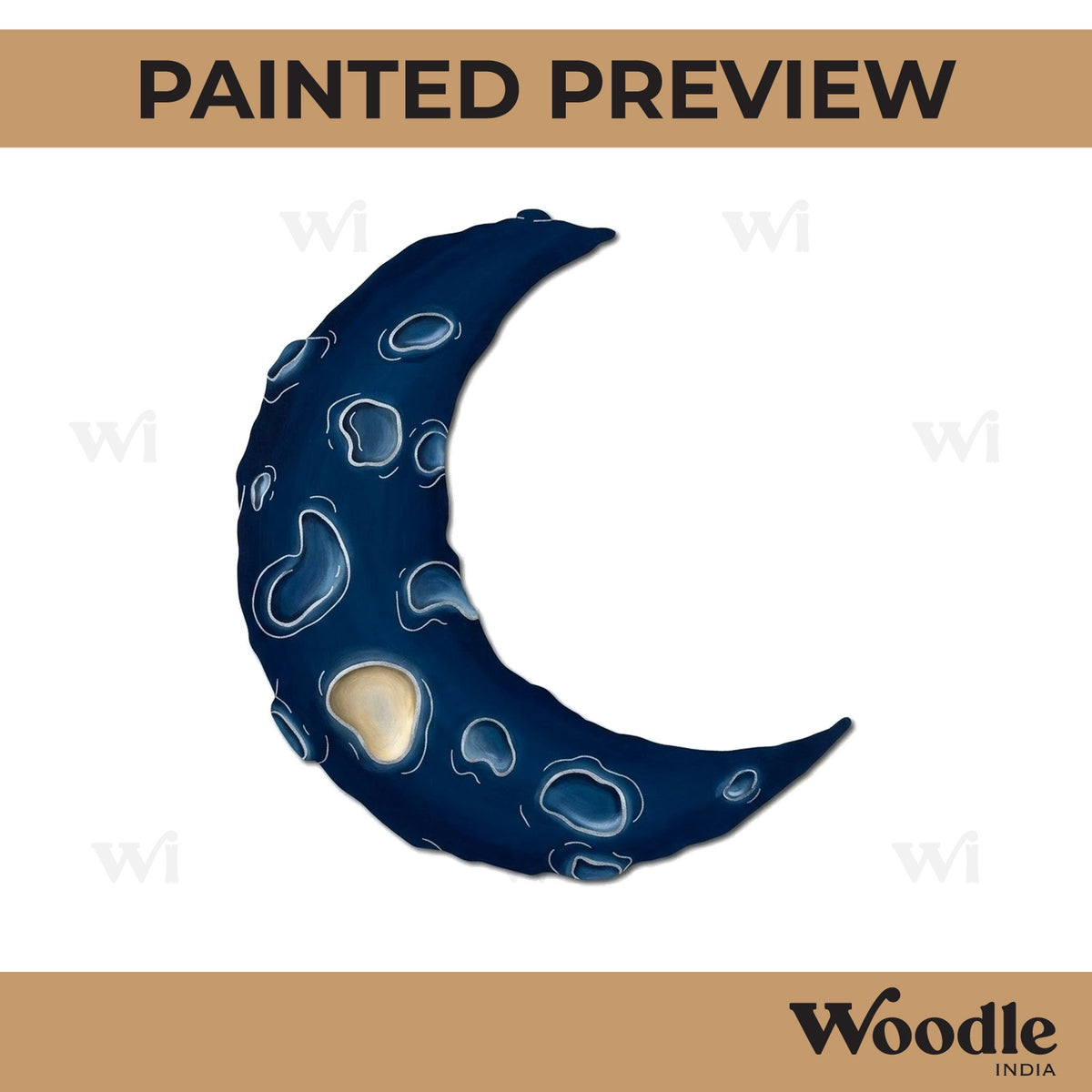 Moon Pre Marked MDF Design 2