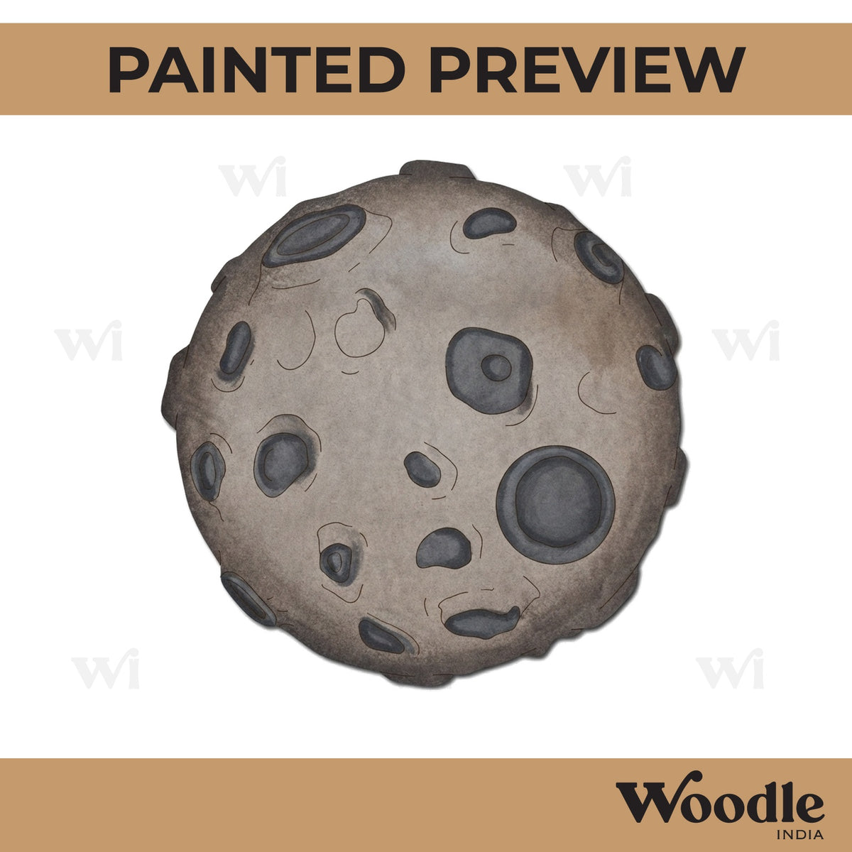 Moon Pre Marked MDF Design 3