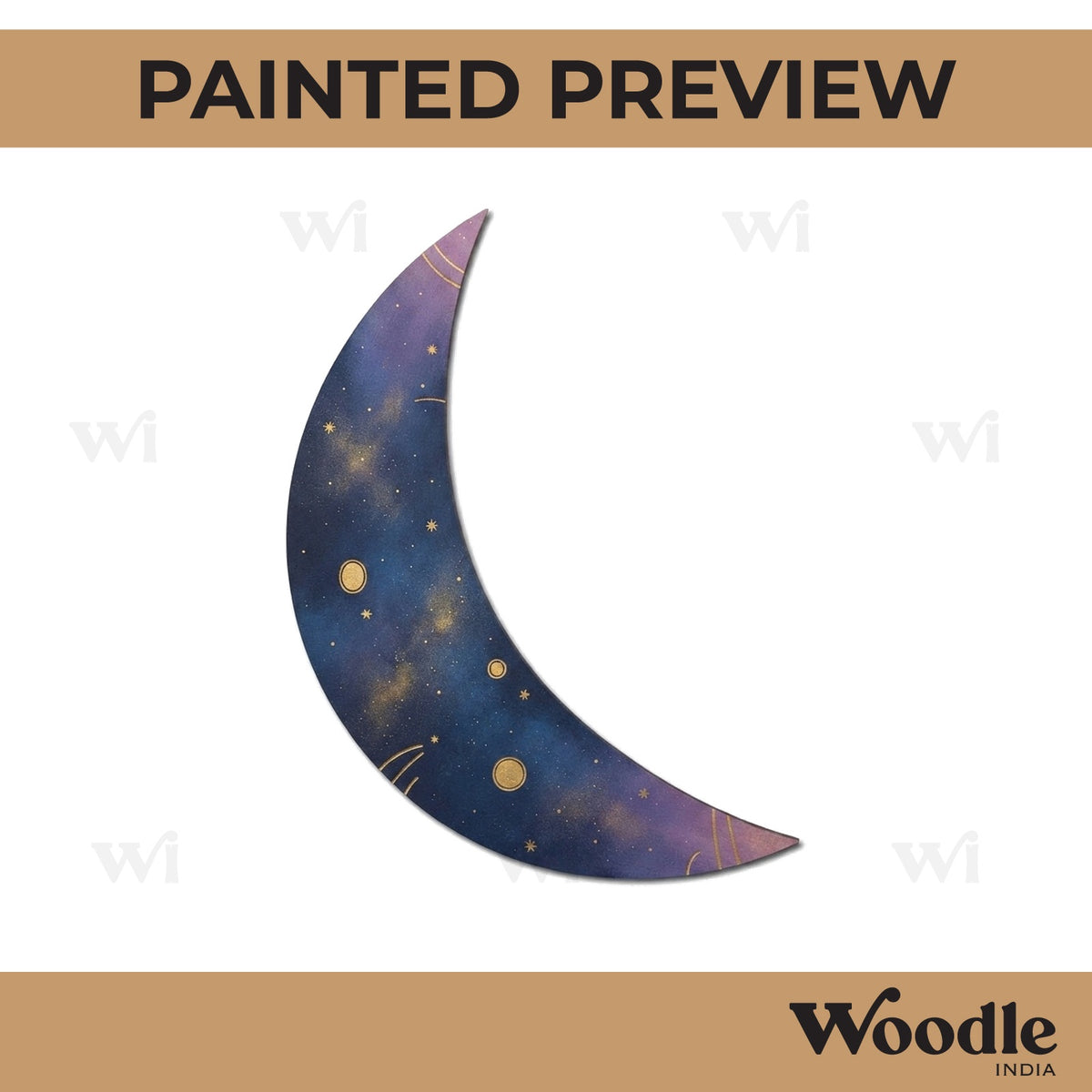 Moon Pre Marked MDF Design 5
