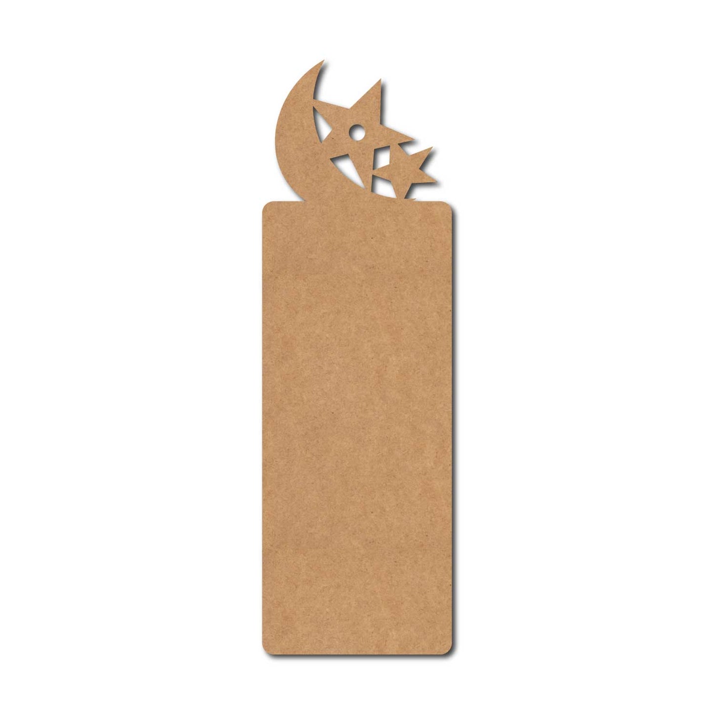 Moon Star Bookmark MDF Design 1