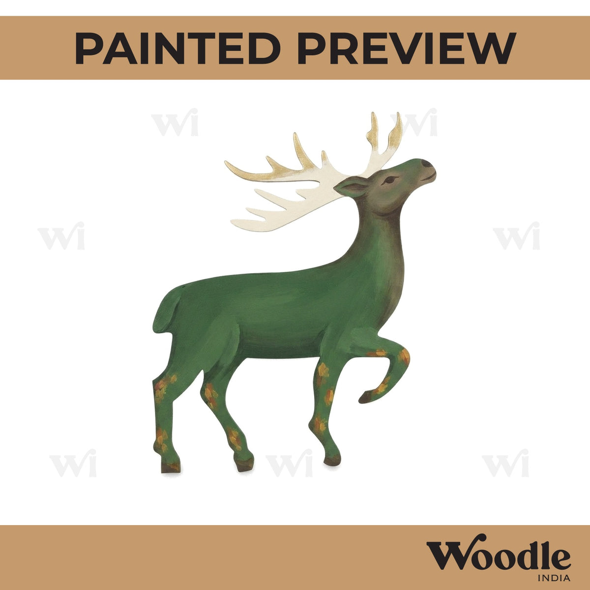Moose Cutout MDF Design 1
