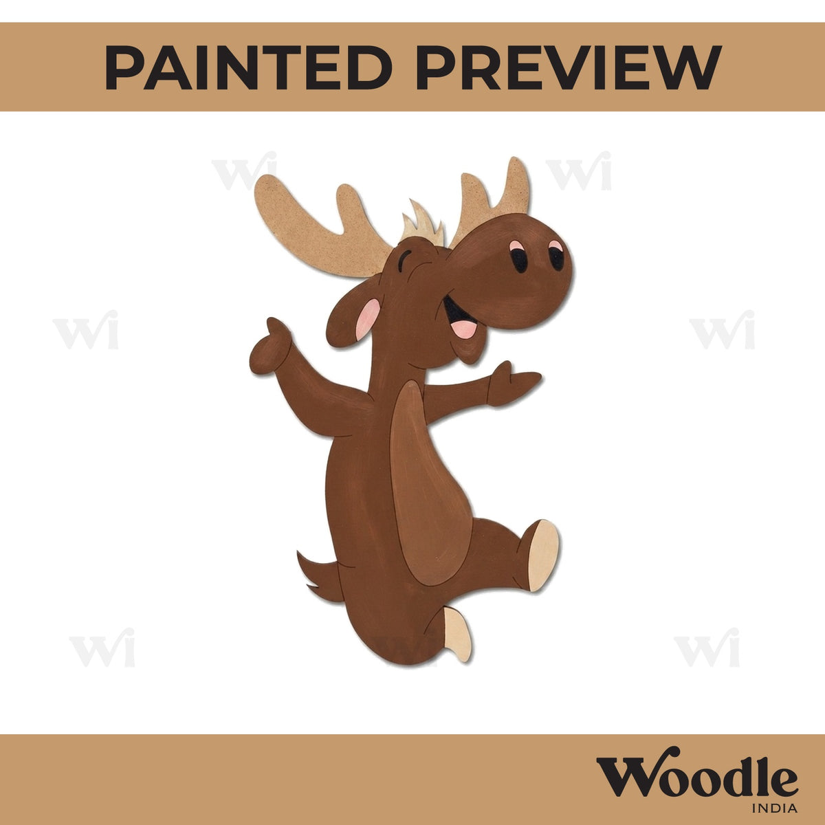 Moose Pre Marked MDF Design 2