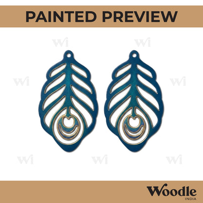 Mor Pankh Earrings MDF Design 1