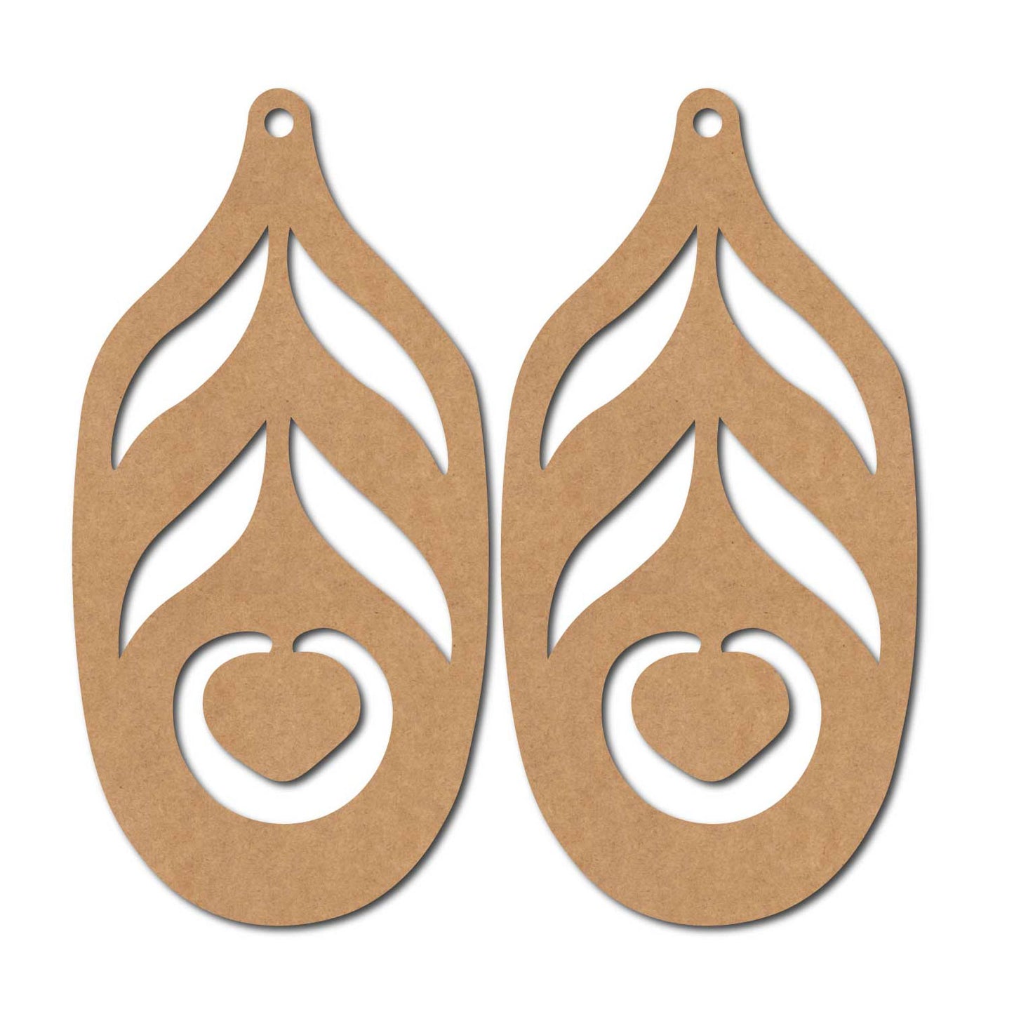 Mor Pankh Earrings MDF Design 3