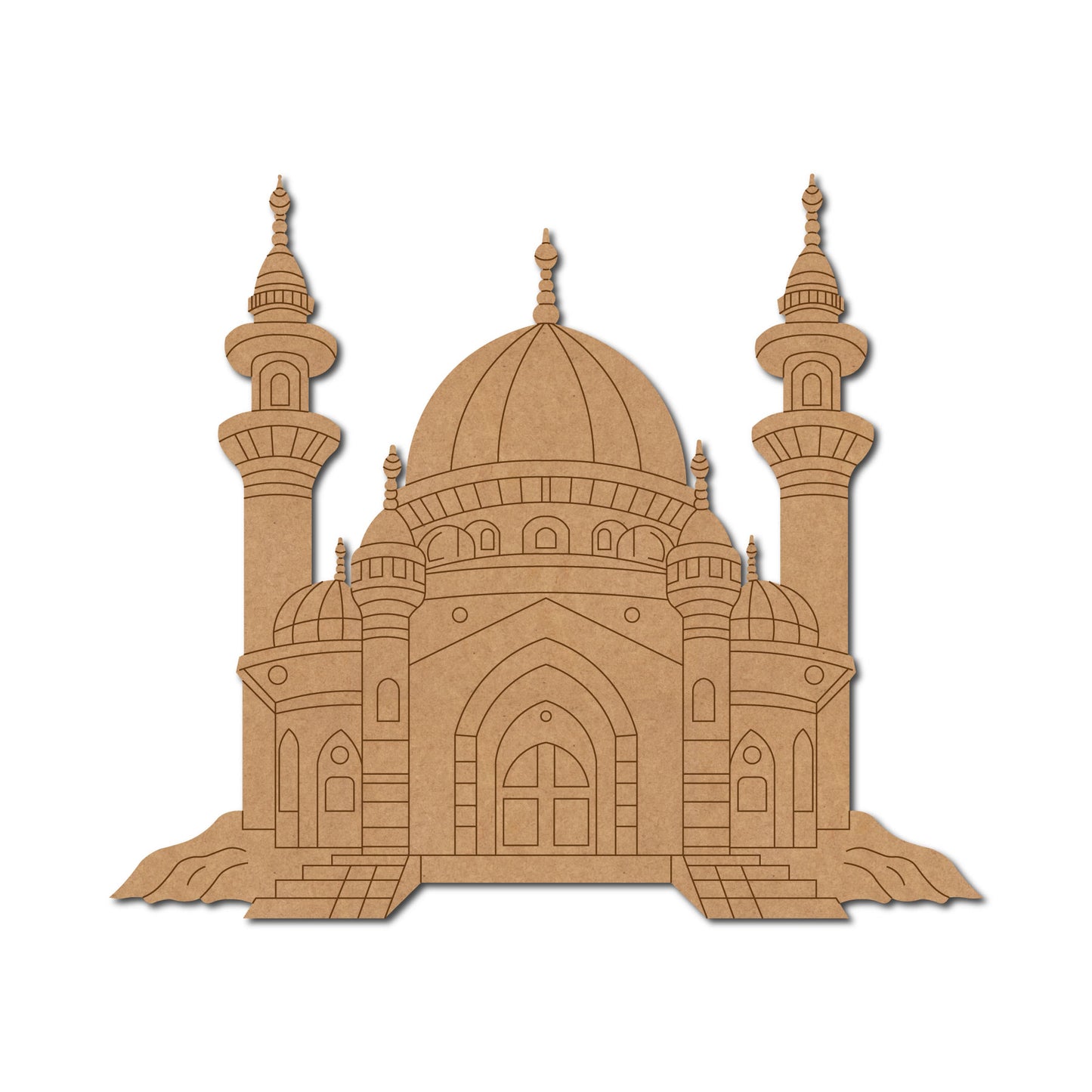 Mosque Pre Marked MDF Design 1