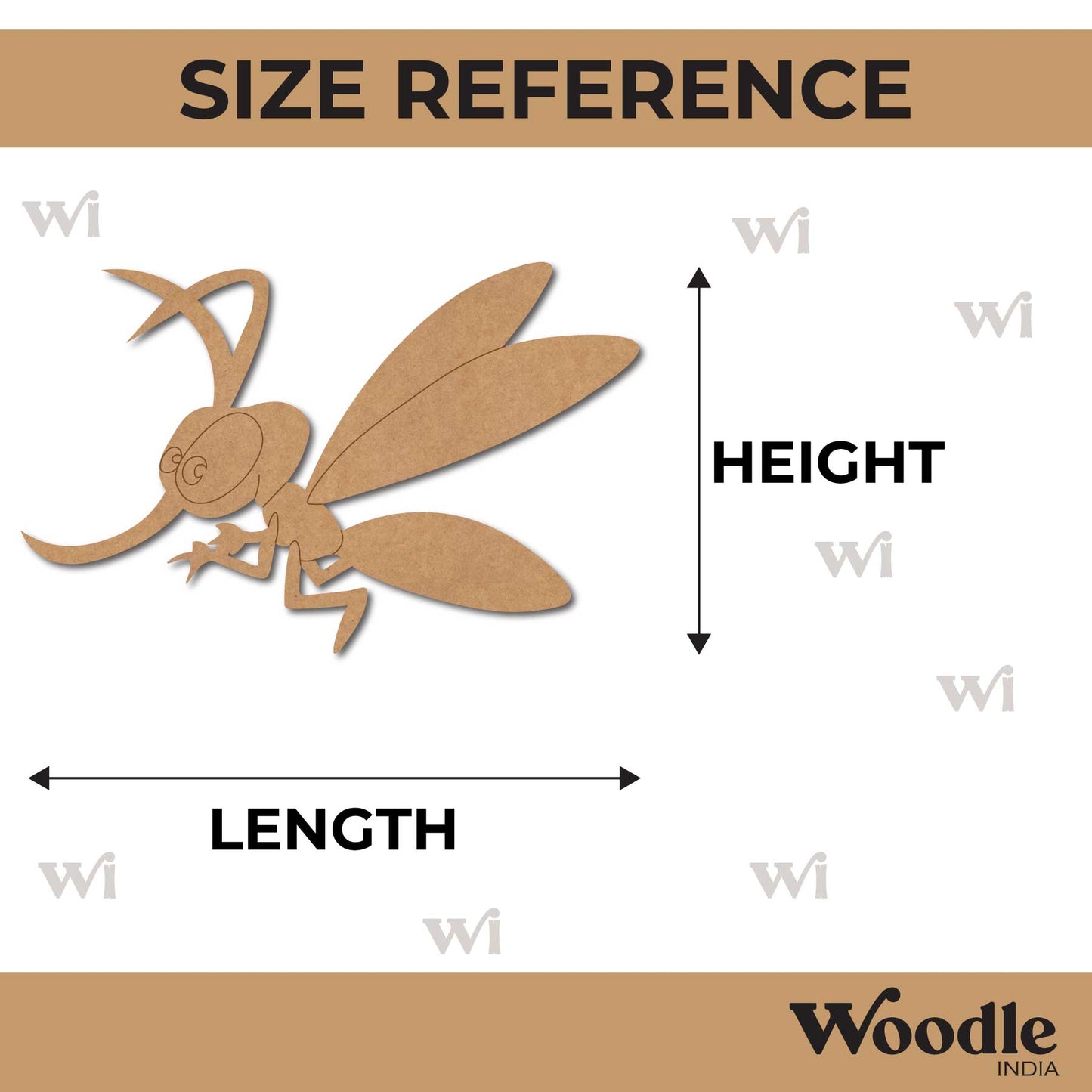 Mosquito Pre Marked MDF Design 2