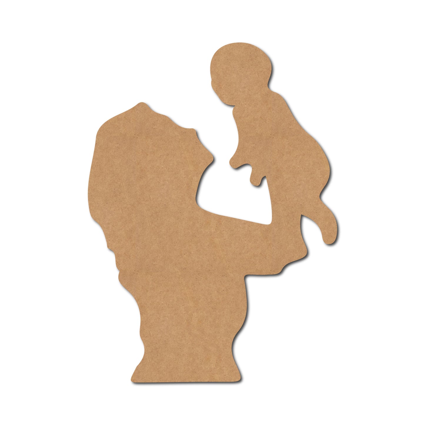 Mother With Child Cutout MDF Design 1
