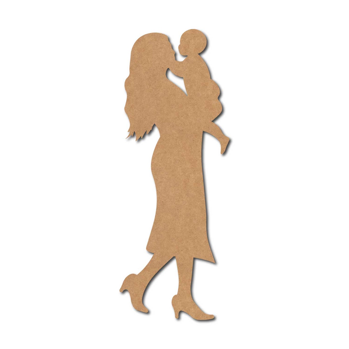 Mother With Child Cutout MDF Design 4