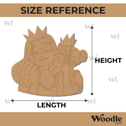 Mother With Child Pre Marked MDF Design 11