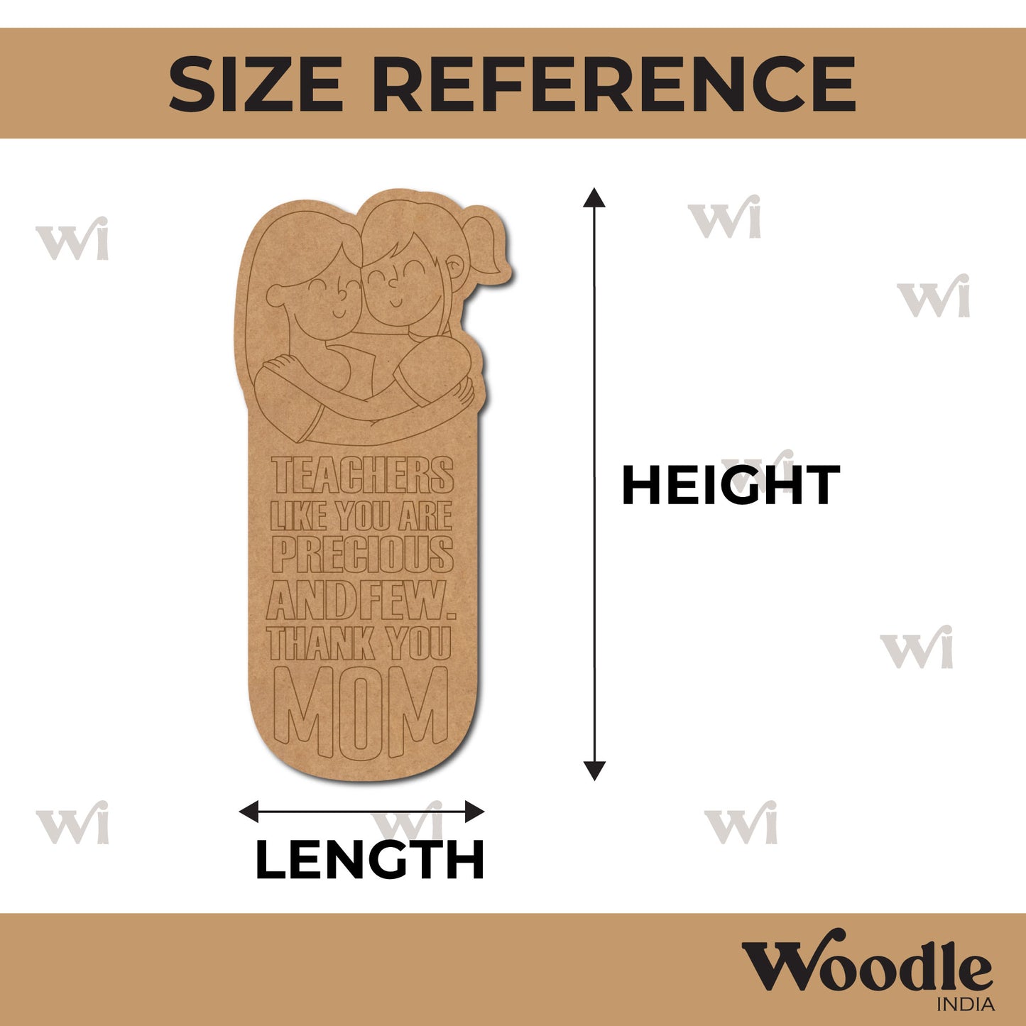 Mother's Day Pre Marked Base MDF Design 1