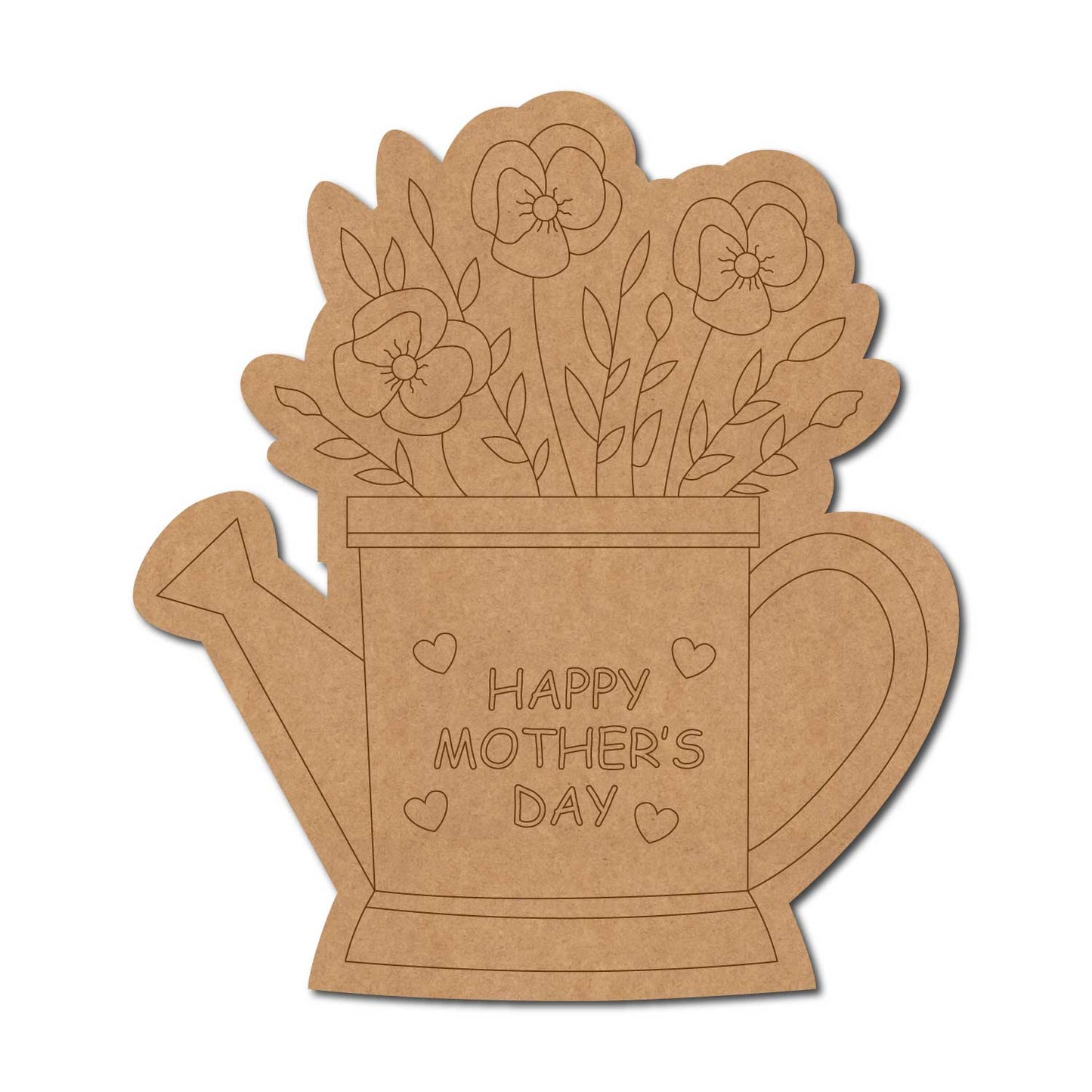 Mother's Day Pre Marked Base MDF Design 2