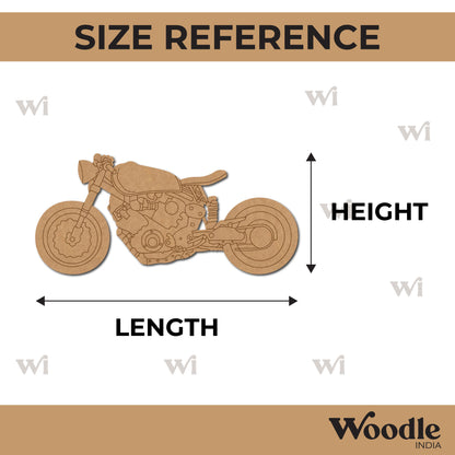 Motorcycle Pre Marked MDF Design 2