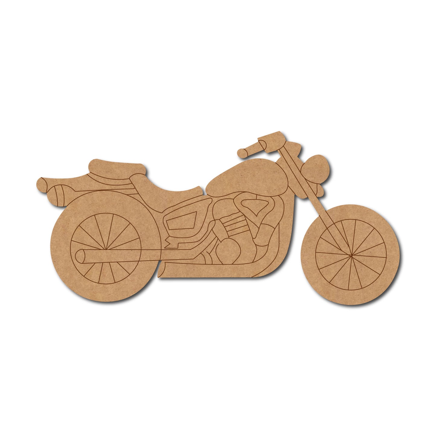 Motorcycle Pre Marked MDF Design 3