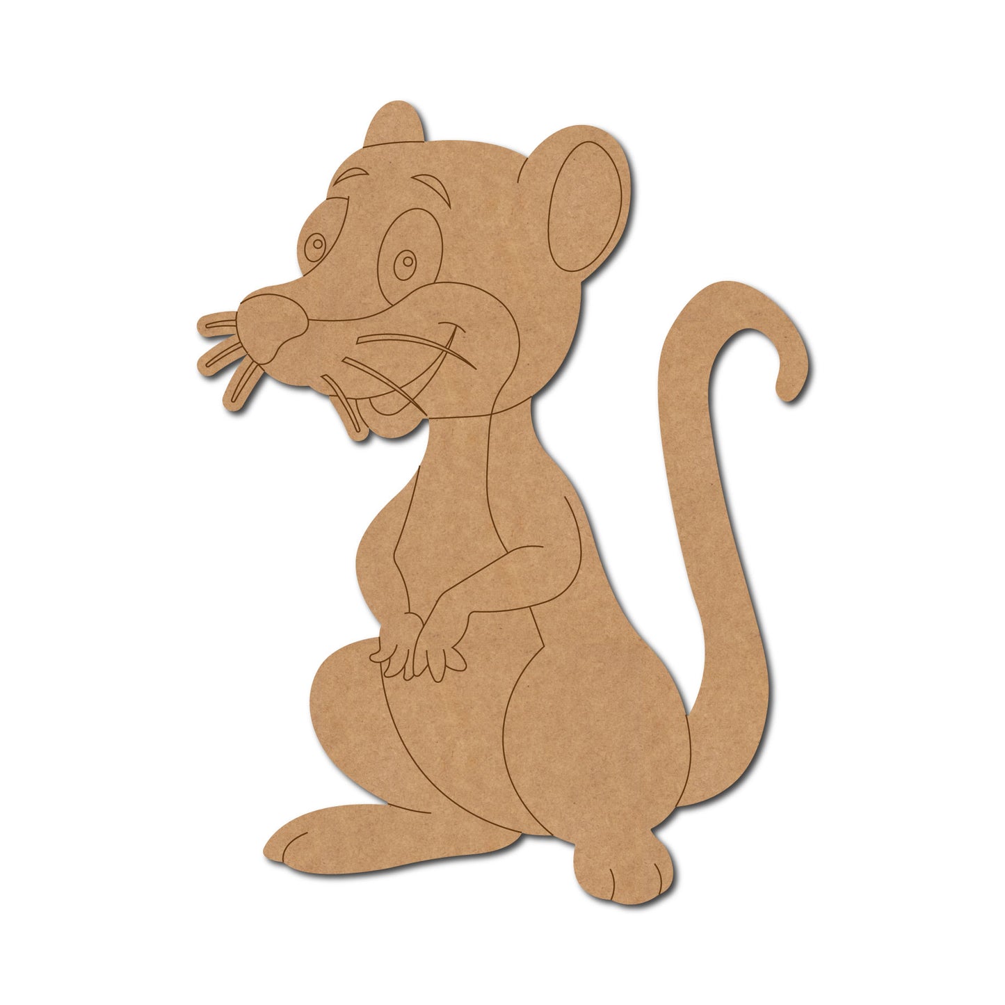 Mouse Pre Marked MDF Design 1