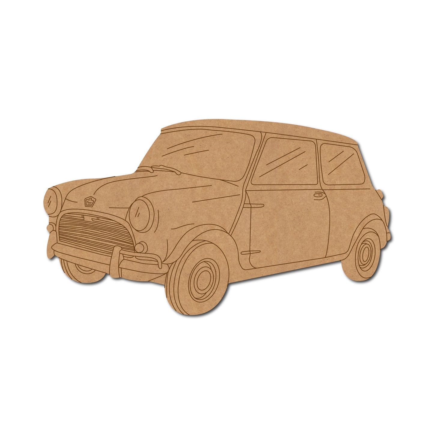 Mr. Bean Car Pre Marked MDF Design 1