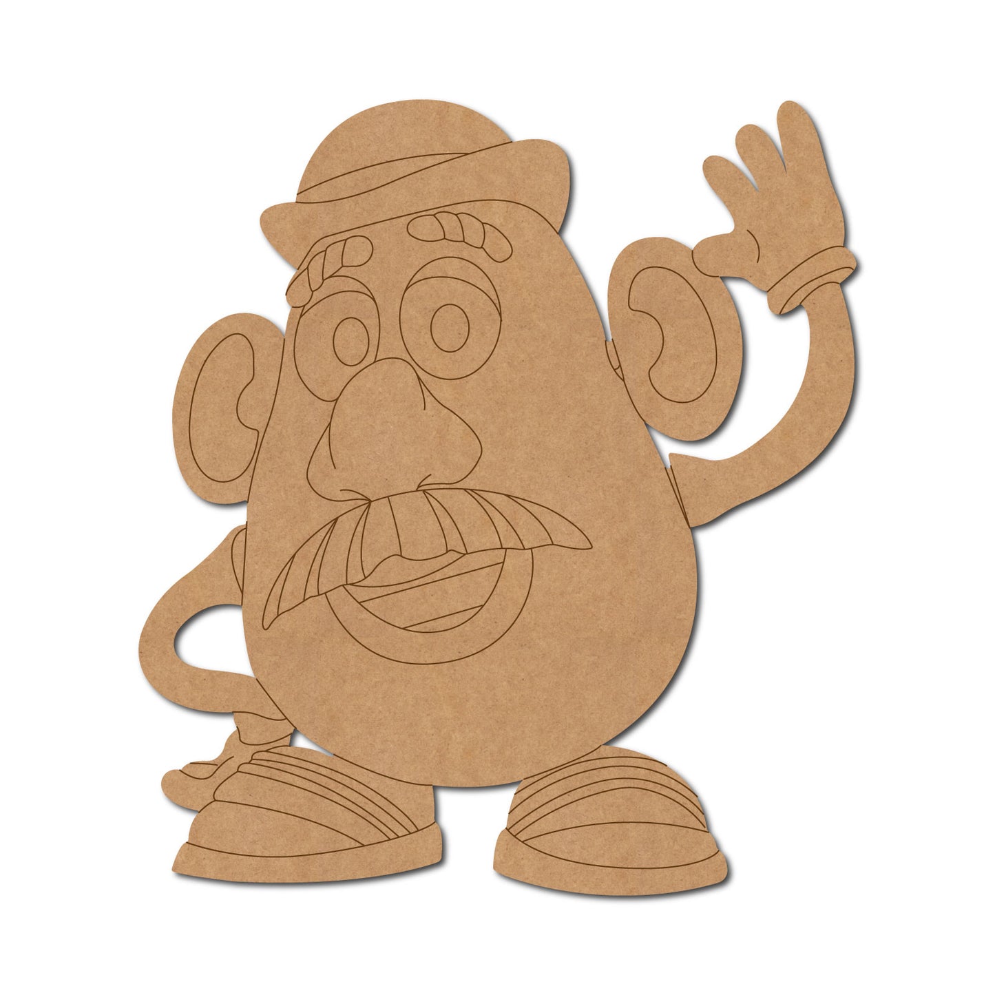 Mr. Potato Head Pre Marked MDF Design 1