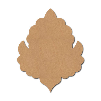 Mughal Lotus Jharokha Cutout MDF Design 1