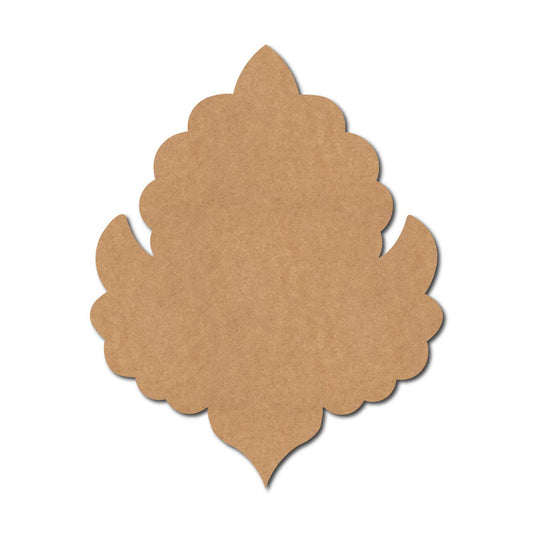 Mughal Lotus Jharokha Cutout MDF Design 1
