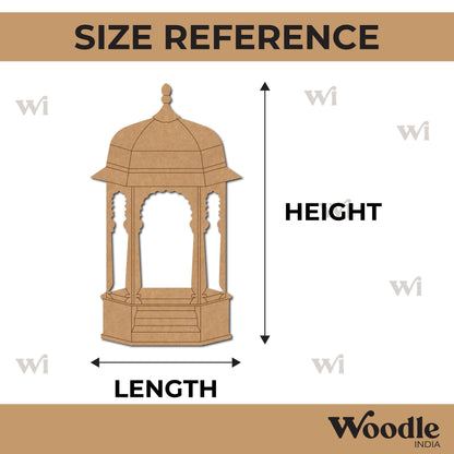 Mughal Temple Pre Marked MDF Design 1