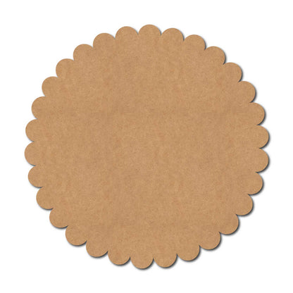 Multi Circular Round Base Cutout MDF Design 2