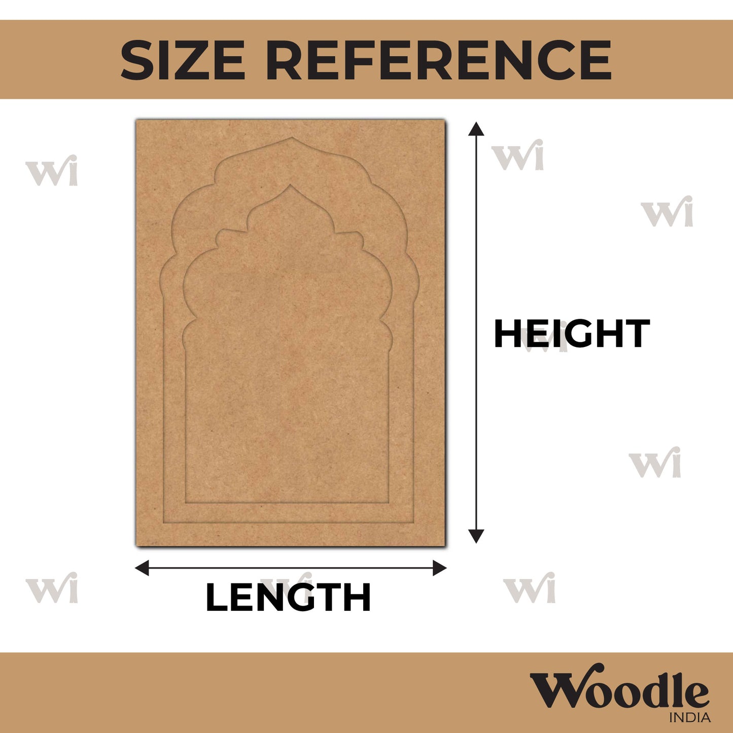 Multi Layered Jharokha MDF Design 1