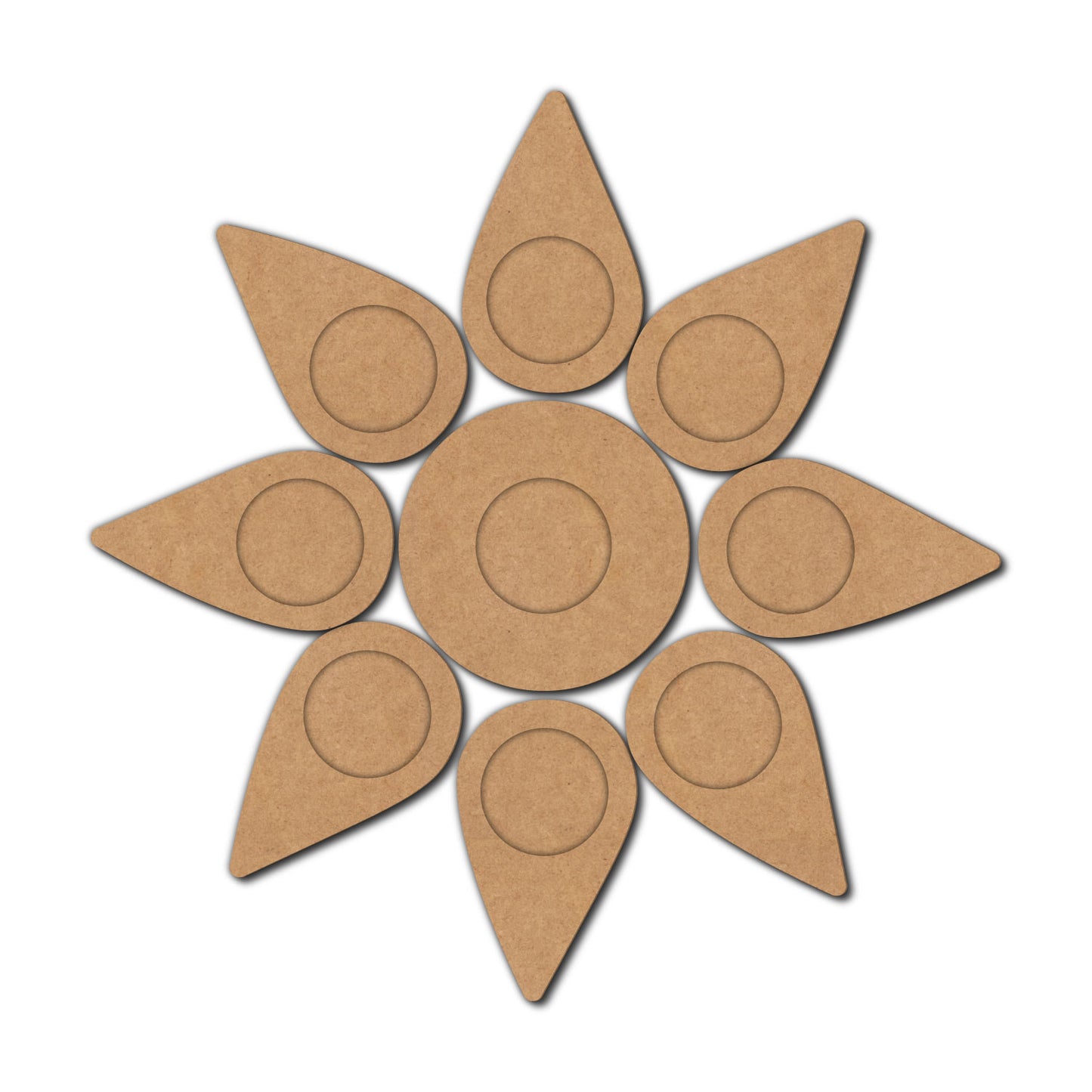 Multiple Diya Tealight Holder MDF Design 11