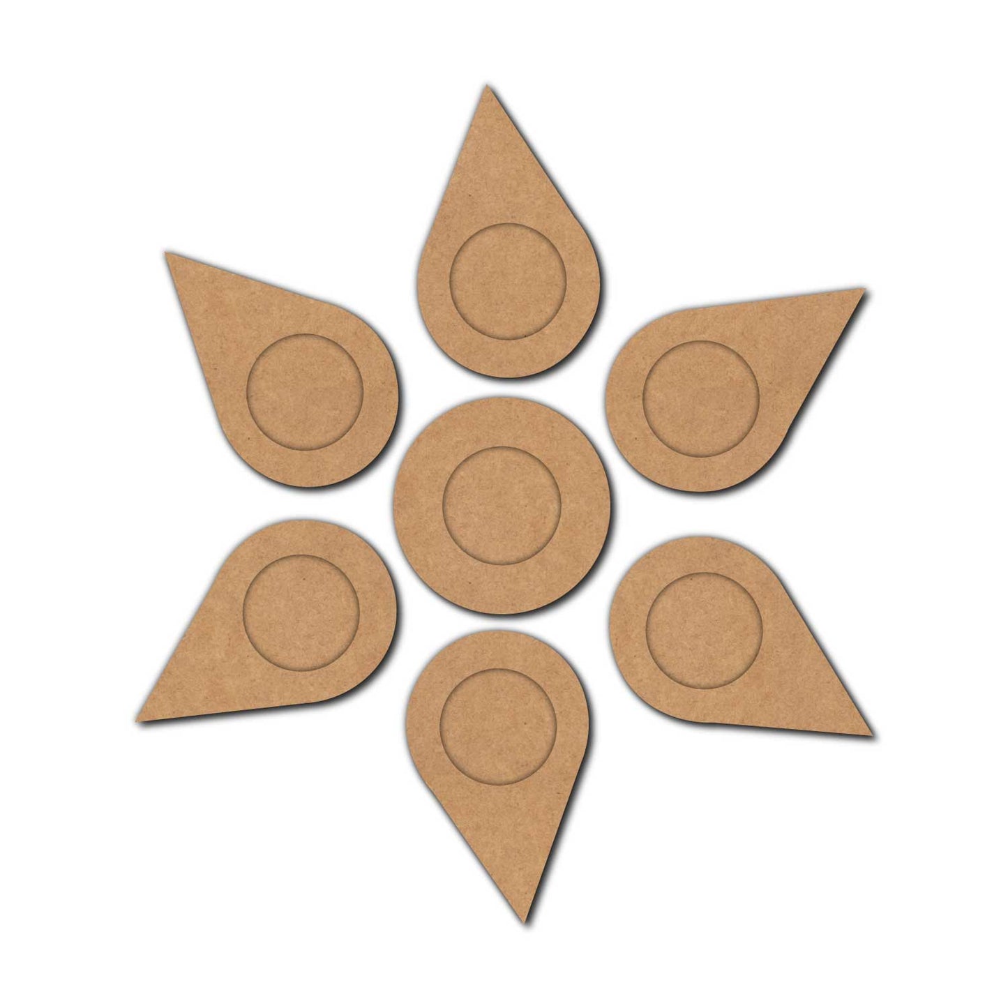Multiple Diya Tealight Holder MDF Design 12