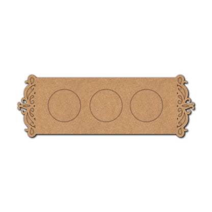 Multiple Diya Tealight Holder MDF Design 14
