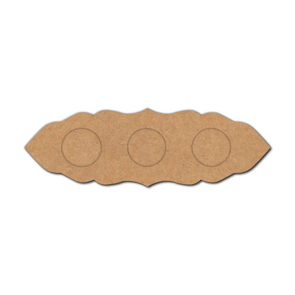 Multiple Diya Tealight Holder MDF Design 1