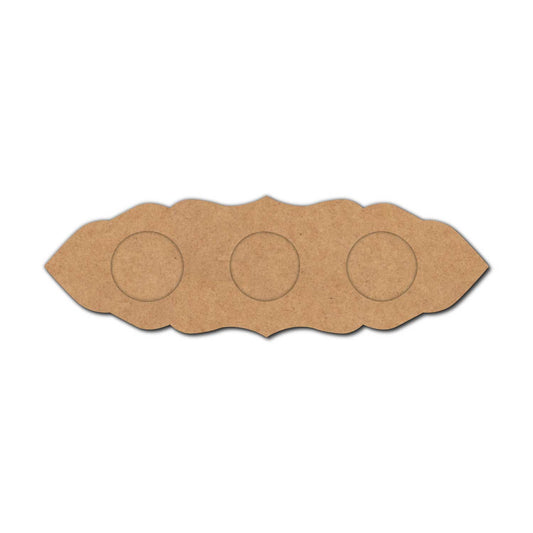 Multiple Diya Tealight Holder MDF Design 1