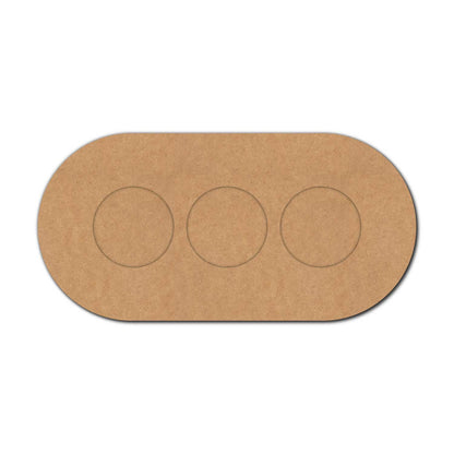 Multiple Diya Tealight Holder MDF Design 2