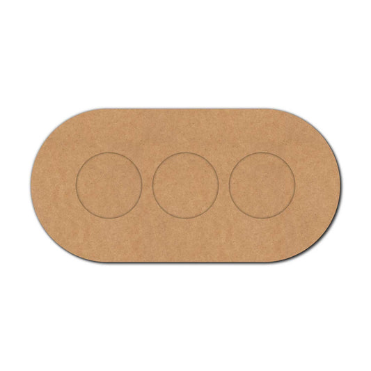 Multiple Diya Tealight Holder MDF Design 2