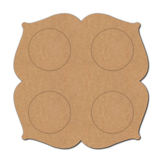 Multiple Diya Tealight Holder MDF Design 4