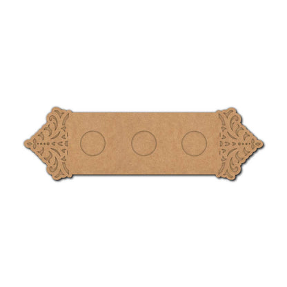 Multiple Diya Tealight Holder MDF Design 5