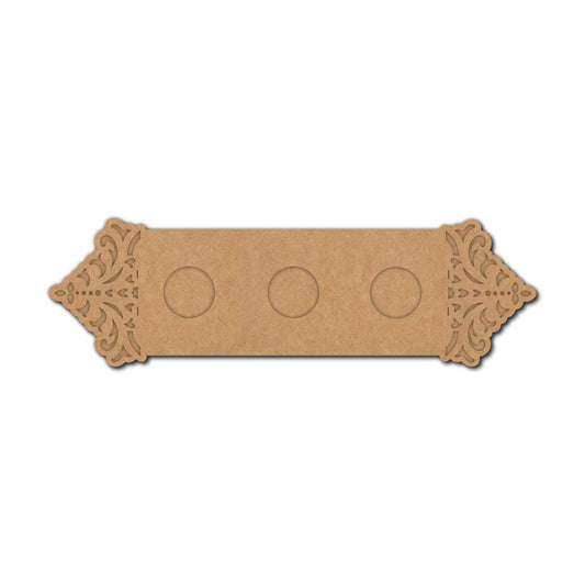 Multiple Diya Tealight Holder MDF Design 5